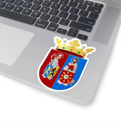 Mook en Middelaar wapen 1990 (Netherlands) (Coat of Arms) STICKER Vinyl Kiss-Cut Decal - The Sticker Space