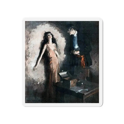 Moon of Delight (Pt. 1-1), McCall's, August 1930 (Magazine Illustration) Refrigerator Magnet 4 Inch - The Sticker Space