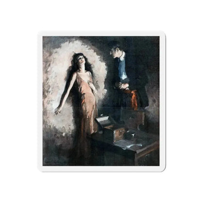 Moon of Delight (Pt. 1-1), McCall's, August 1930 (Magazine Illustration) Refrigerator Magnet 6 Inch - The Sticker Space