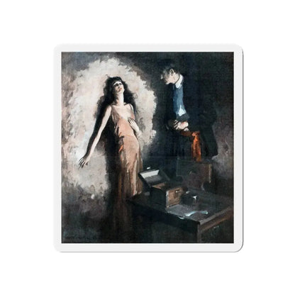 Moon of Delight (Pt. 1-1), McCall's, August 1930 (Magazine Illustration) Refrigerator Magnet - The Sticker Space