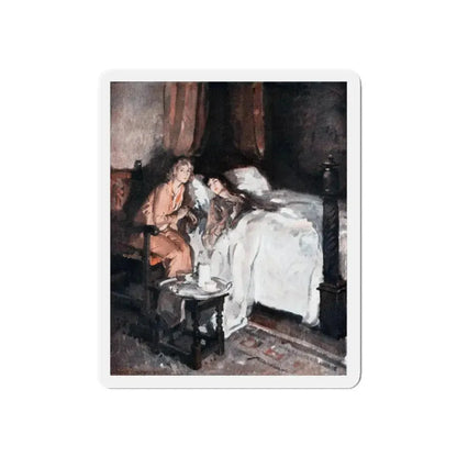 Moon of Delight (Pt. 1-3), McCall's, August 1930 (Magazine Illustration) Refrigerator Magnet 6 Inch - The Sticker Space