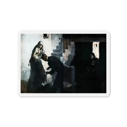 Moon of Delight (Pt. 2-1), McCall's, September 1930 (Magazine Illustration) Refrigerator Magnet 3 Inch - The Sticker Space