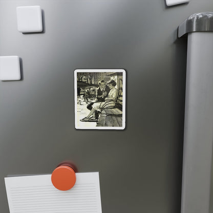 Moon Pilot, Saturday Evening Post, March 26, 1960 (Magazine Illustration) Refrigerator Magnet-The Sticker Space