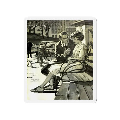 Moon Pilot, Saturday Evening Post, March 26, 1960 (Magazine Illustration) Refrigerator Magnet - The Sticker Space