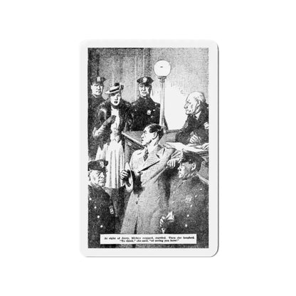 Mooney's In A Jam, Blue Book Magazine, February 1941 (Magazine Illustration) Refrigerator Magnet 2 Inch - The Sticker Space