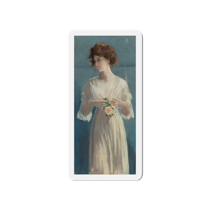 Moonlit Fancies, 1920 (Magazine Illustration) Refrigerator Magnet-4" x 4"-The Sticker Space