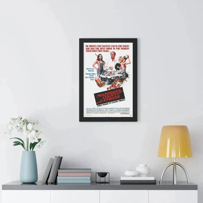 MOONSHINE COUNTY EXPRESS 1977 - Framed Movie Poster - The Sticker Space