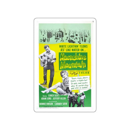 MOONSHINE MOUNTAIN 1964 Movie Poster STICKER Vinyl Die-Cut Decal - The Sticker Space