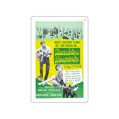 MOONSHINE MOUNTAIN 1964 Movie Poster STICKER Vinyl Die-Cut Decal - The Sticker Space