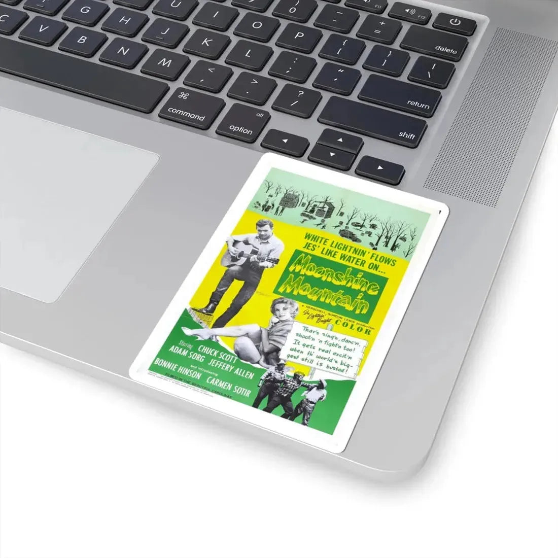 MOONSHINE MOUNTAIN 1964 Movie Poster - STICKER Vinyl Kiss-Cut Decal - The Sticker Space