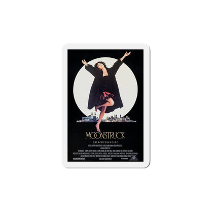 Moonstruck 1987 Movie Poster Die-Cut Magnet-6 × 6"-The Sticker Space