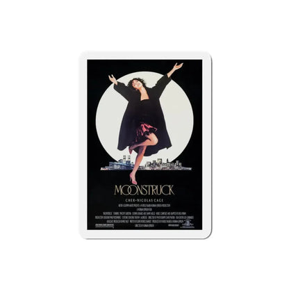 Moonstruck 1987 Movie Poster Refrigerator Magnet 2 Inch - The Sticker Space