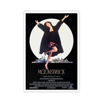 Moonstruck 1987 Movie Poster STICKER Vinyl Die-Cut Decal-4 Inch-The Sticker Space