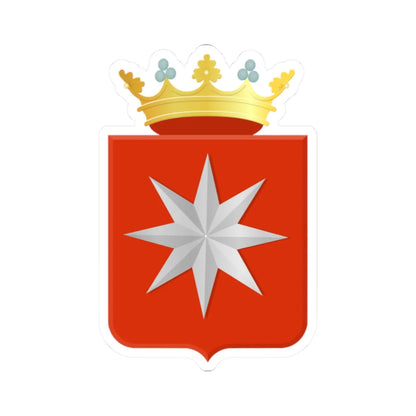 Moordrecht wapen (Netherlands) (Coat of Arms) STICKER Vinyl Kiss-Cut Decal 2 Inch White - The Sticker Space