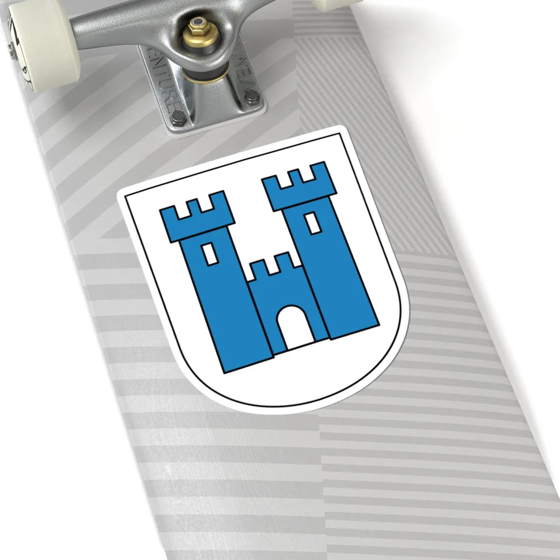 Moosburg coat of arms (Switzerland) (Coat of Arms) STICKER Vinyl Kiss-Cut Decal - The Sticker Space