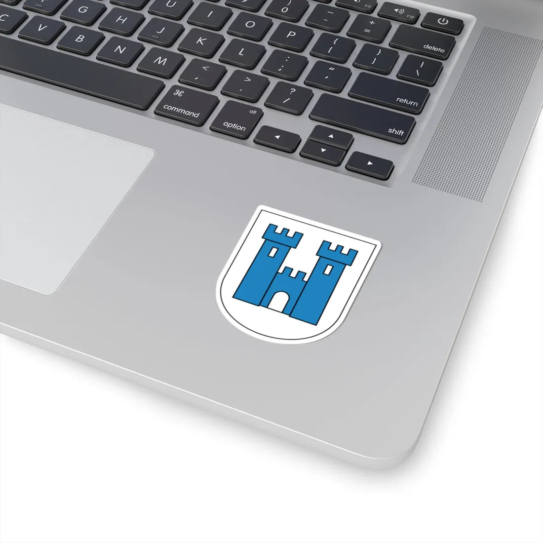 Moosburg coat of arms (Switzerland) (Coat of Arms) STICKER Vinyl Kiss-Cut Decal - The Sticker Space