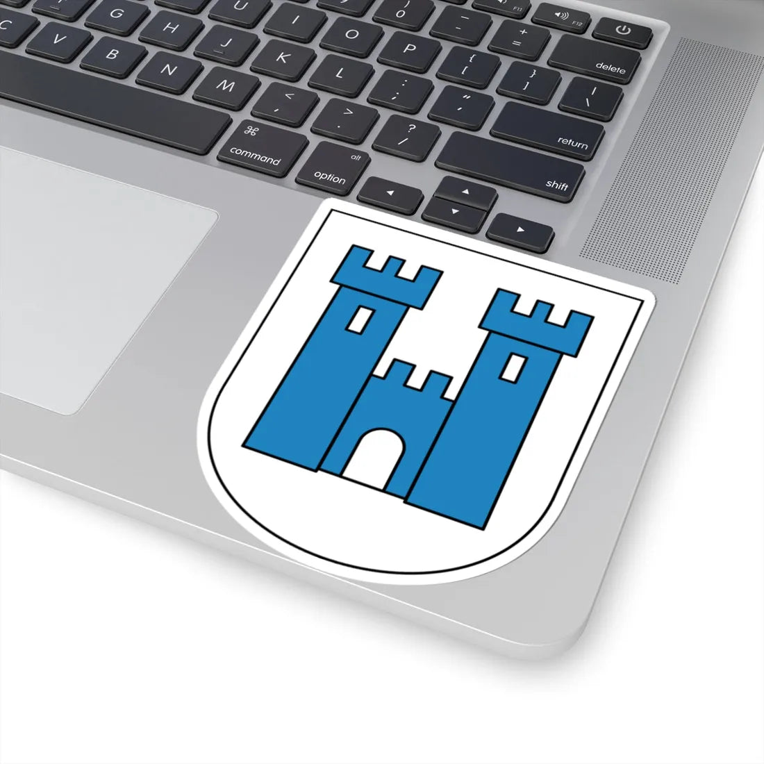 Moosburg coat of arms (Switzerland) (Coat of Arms) STICKER Vinyl Kiss-Cut Decal - The Sticker Space