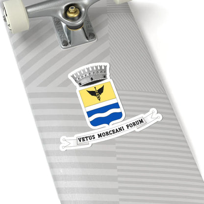 Morciano di Romagna-Stemma (Italy) (Coat of Arms) STICKER Vinyl Kiss-Cut Decal - The Sticker Space