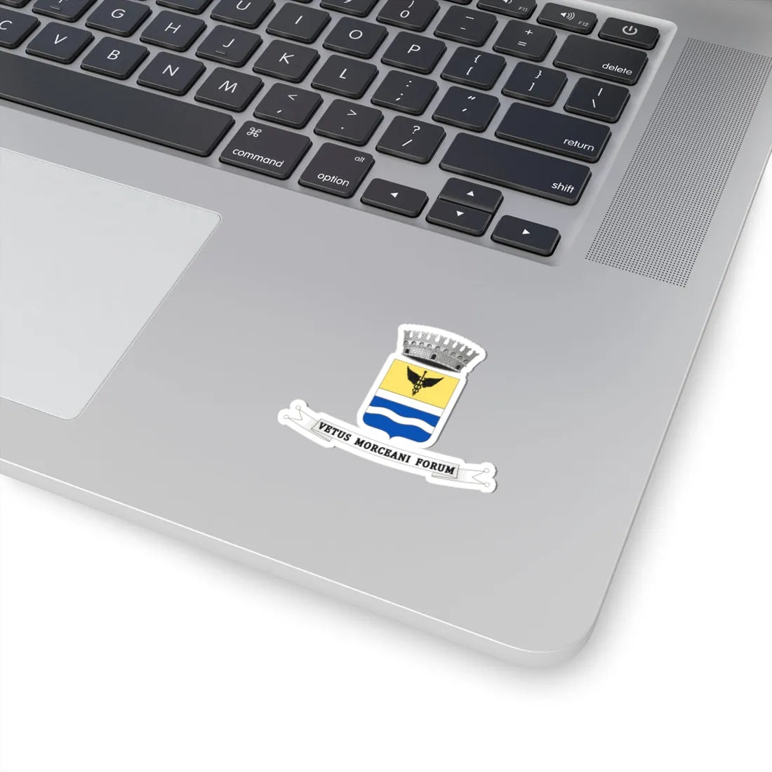 Morciano di Romagna-Stemma (Italy) (Coat of Arms) STICKER Vinyl Kiss-Cut Decal - The Sticker Space