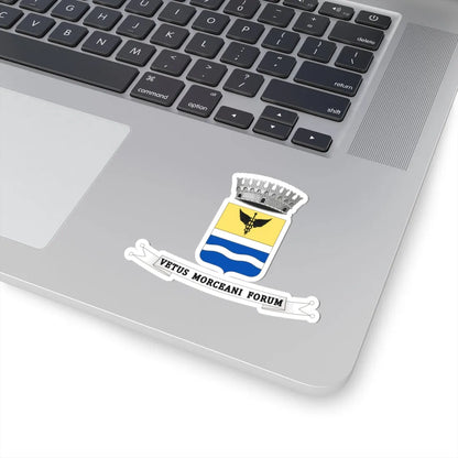 Morciano di Romagna-Stemma (Italy) (Coat of Arms) STICKER Vinyl Kiss-Cut Decal - The Sticker Space