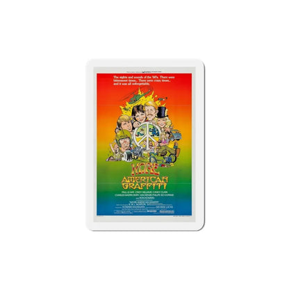 More American Graffiti 1979 Movie Poster Refrigerator Magnet - The Sticker Space