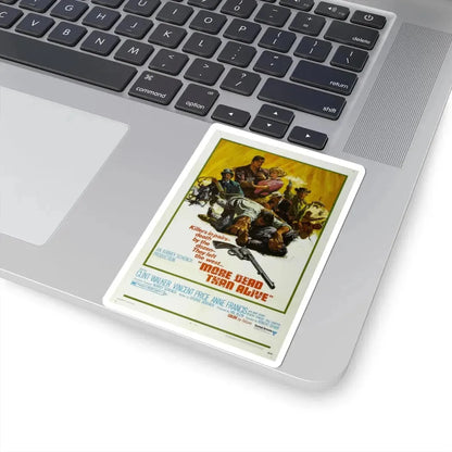 More Dead Than Alive 1968 Movie Poster - STICKER Vinyl Kiss-Cut Decal - The Sticker Space