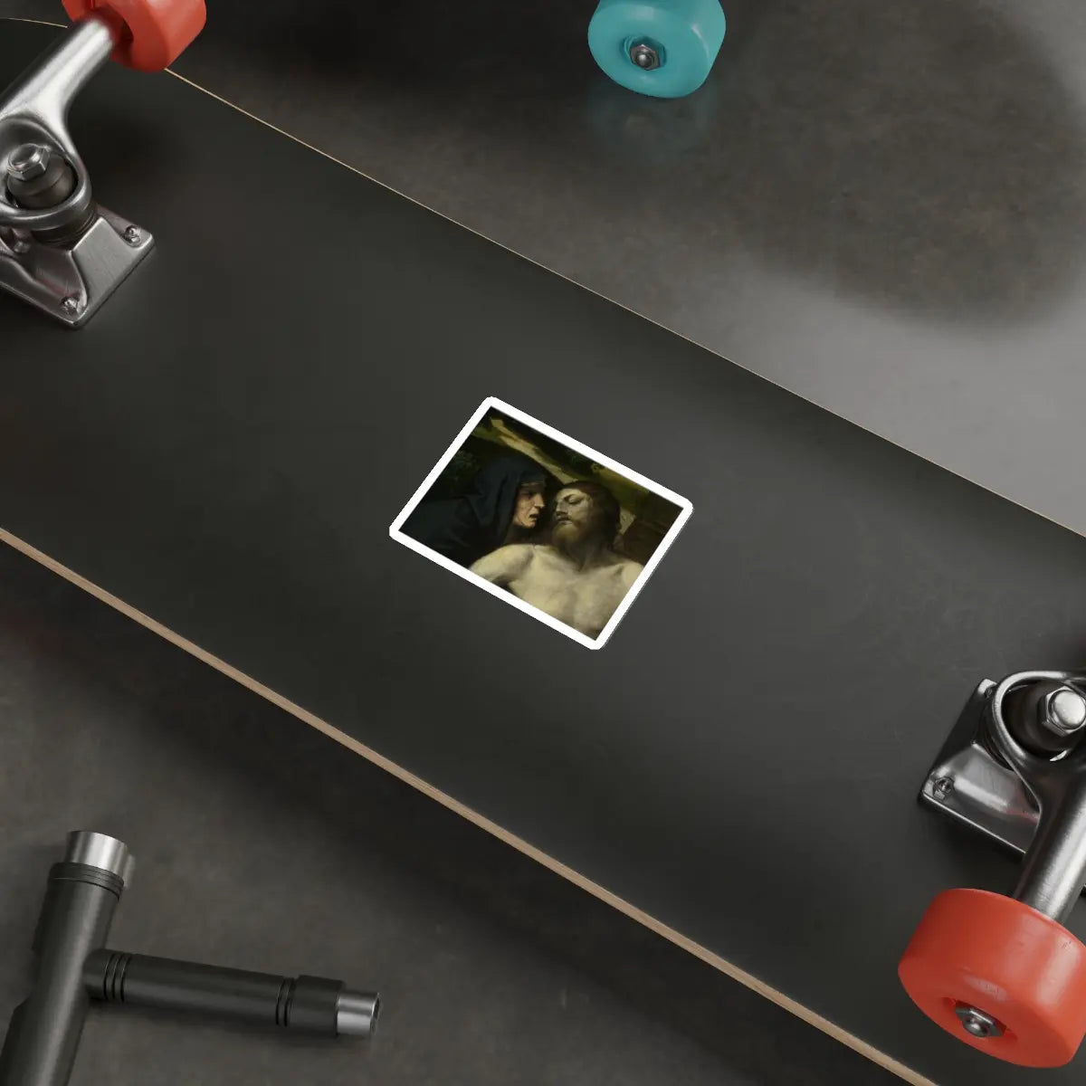 SKU:11480776782093439677 Sticker types:White Shape:Die-Cut Sizes:3" × 3"