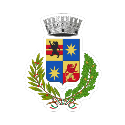 Morgex-Stemma (Italy) (Coat of Arms) STICKER Vinyl Kiss-Cut Decal 3 Inch White - The Sticker Space