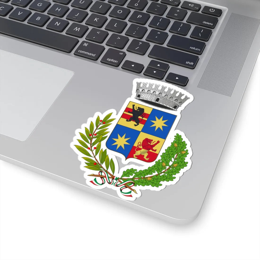 Morgex-Stemma (Italy) (Coat of Arms) STICKER Vinyl Kiss-Cut Decal - The Sticker Space