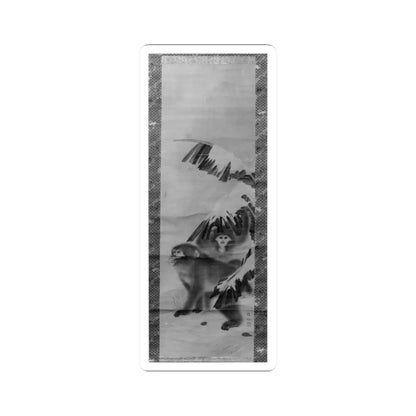 Mori Yūsen - Monkeys - early 19th century - STICKER Vinyl Kiss-Cut Decal
