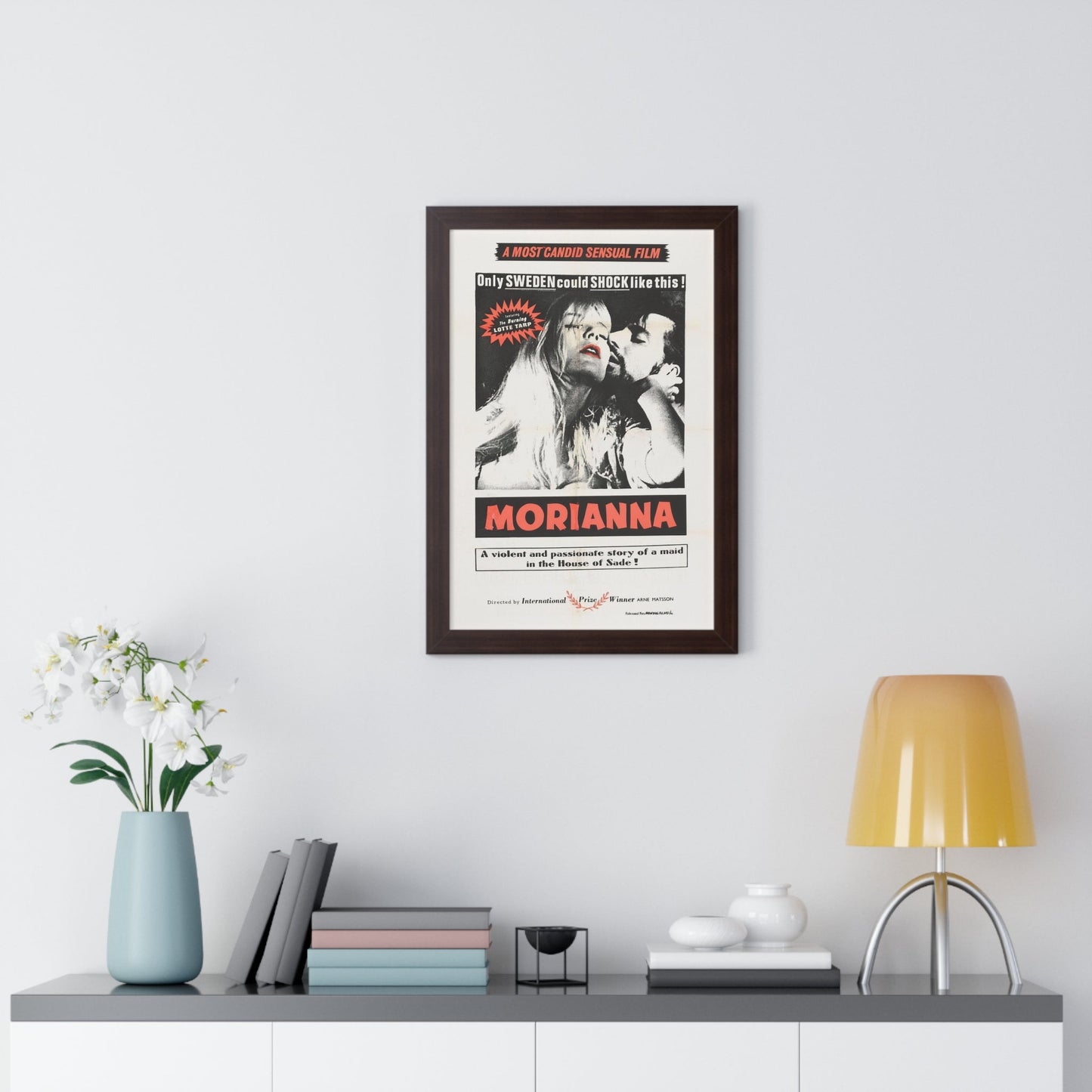 MORIANNA 1965 - Framed Movie Poster-The Sticker Space