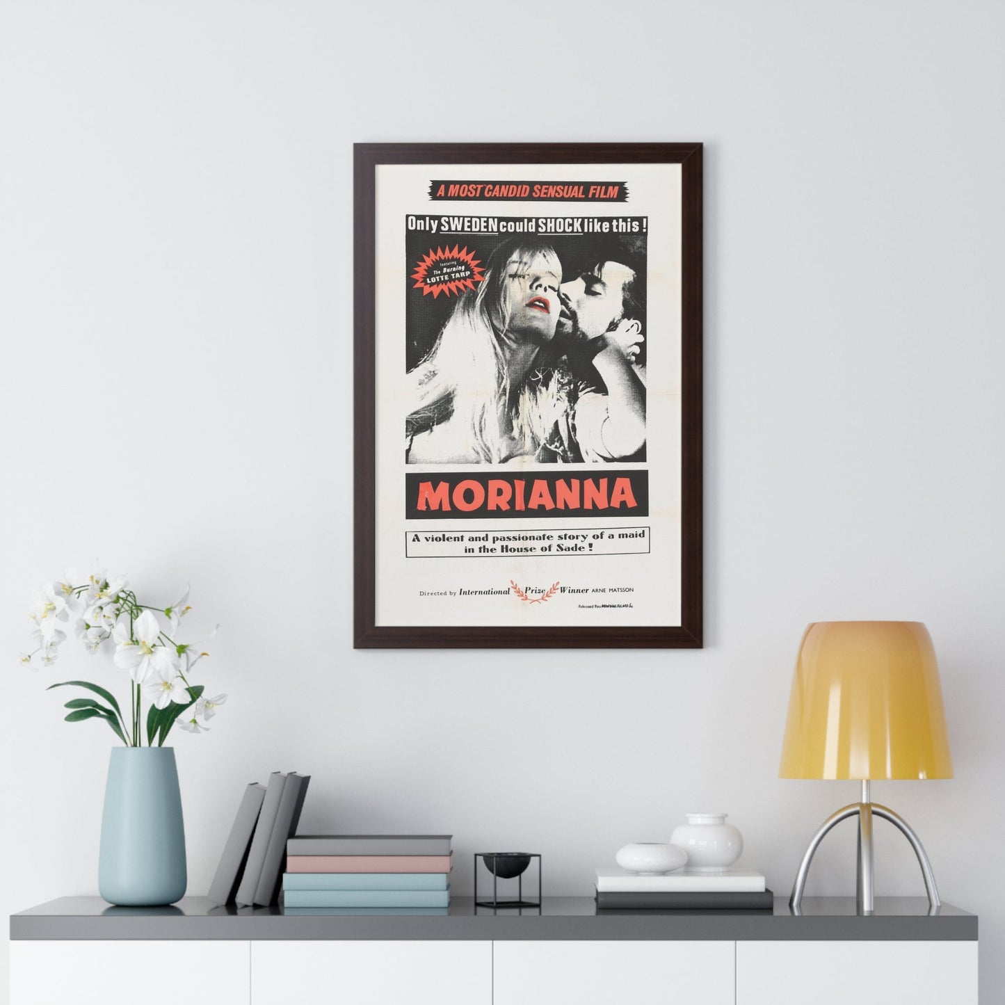 MORIANNA 1965 - Framed Movie Poster-The Sticker Space