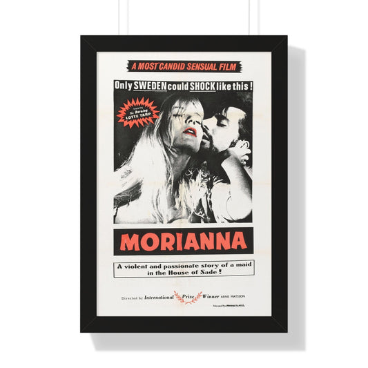 MORIANNA 1965 - Framed Movie Poster-16″ x 24″-The Sticker Space