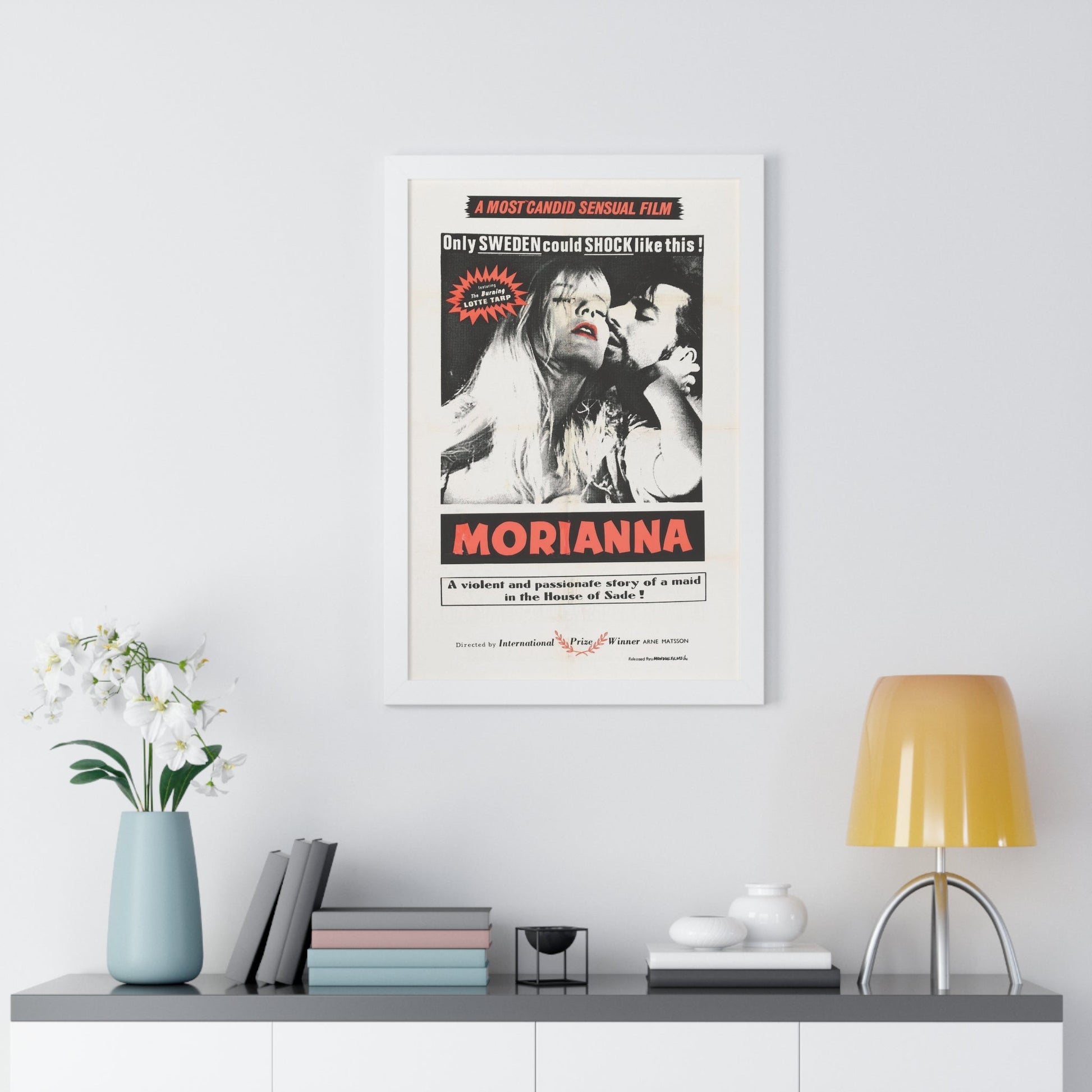 MORIANNA 1965 - Framed Movie Poster-The Sticker Space