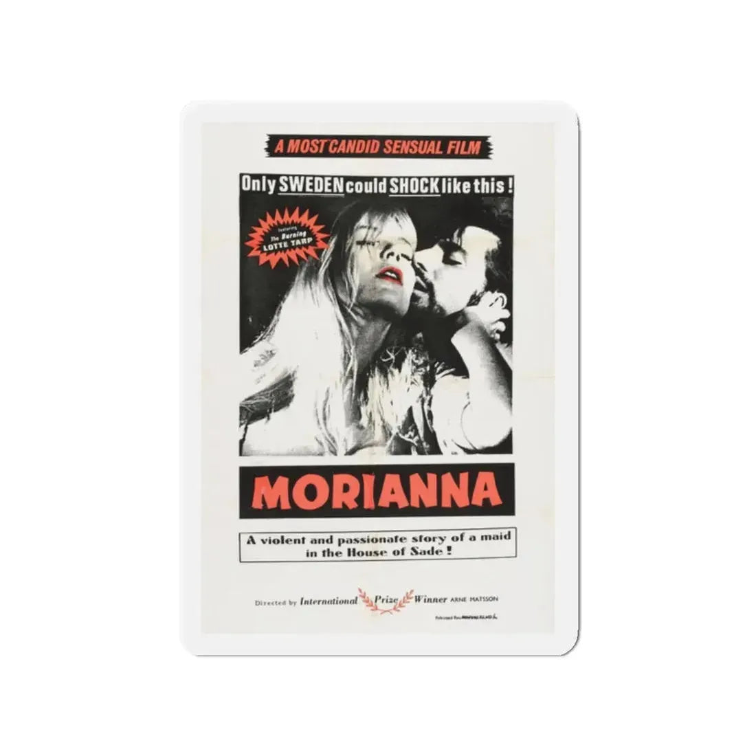 MORIANNA 1965 Movie Poster - Refrigerator Magnet - The Sticker Space