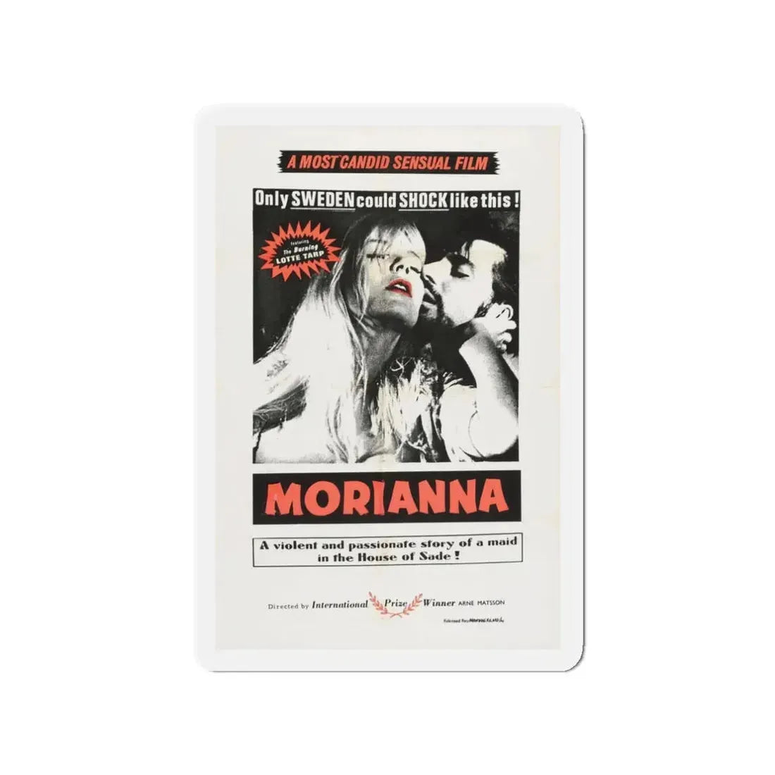 MORIANNA 1965 Movie Poster - Refrigerator Magnet - The Sticker Space