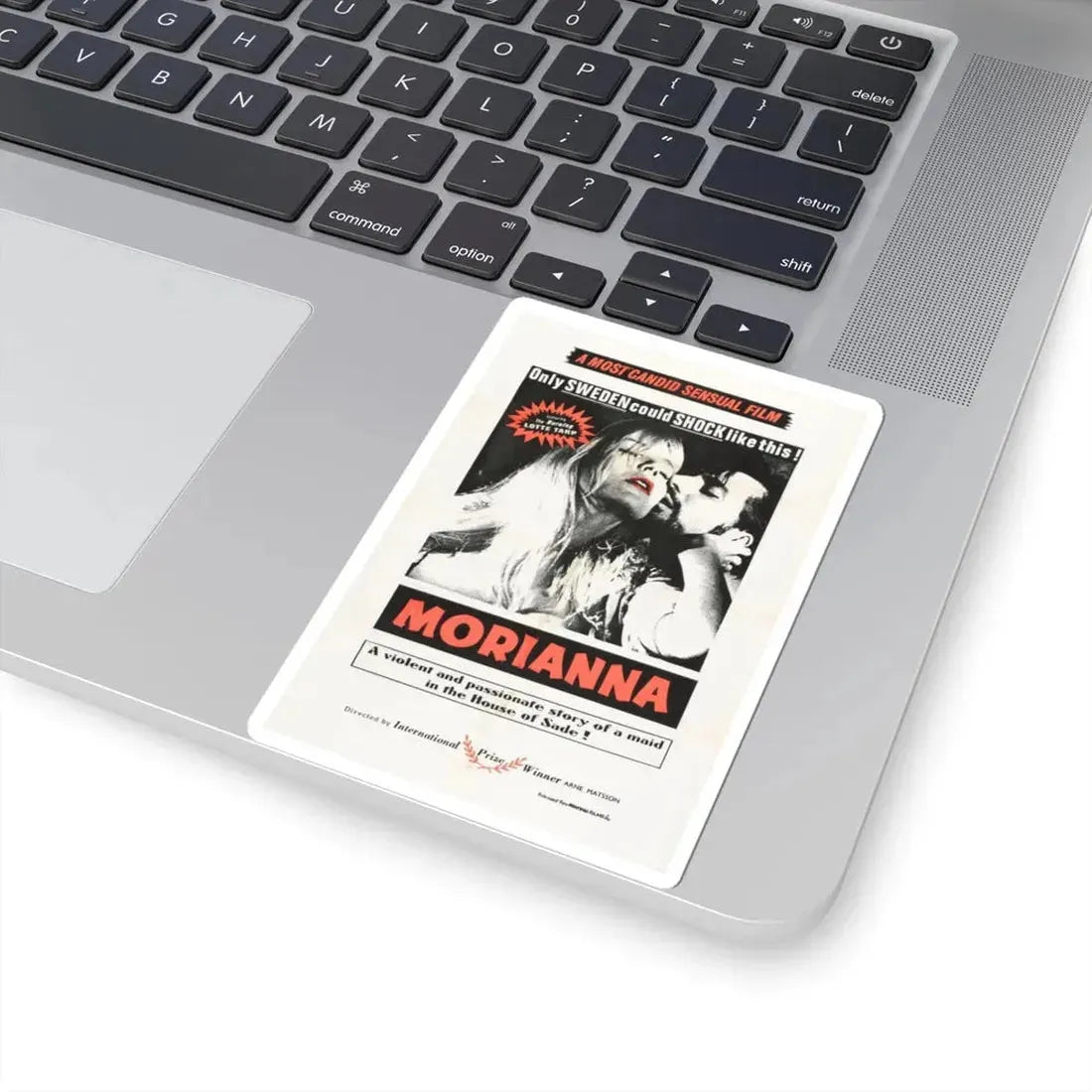 MORIANNA 1965 Movie Poster - STICKER Vinyl Kiss-Cut Decal - The Sticker Space