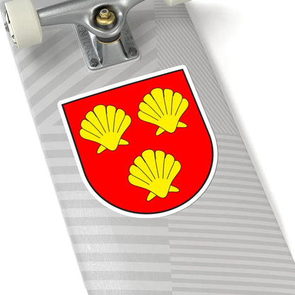 Morissen wappen (Switzerland) (Coat of Arms) STICKER Vinyl Kiss-Cut Decal - The Sticker Space
