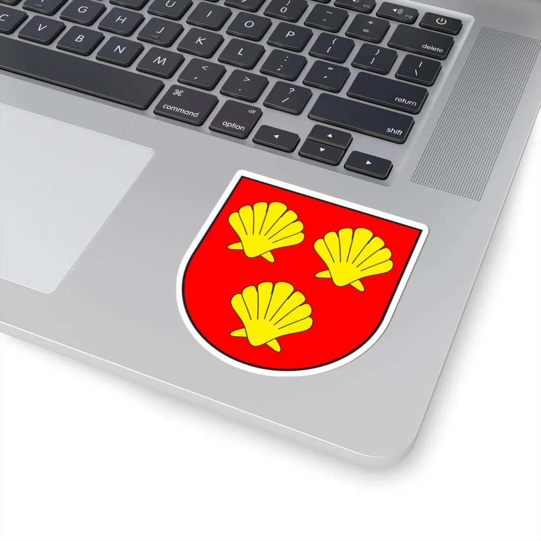 Morissen wappen (Switzerland) (Coat of Arms) STICKER Vinyl Kiss-Cut Decal - The Sticker Space