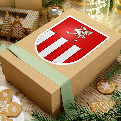 Morlon-coat of arms (Switzerland) (Coat of Arms) STICKER Vinyl Kiss-Cut Decal - The Sticker Space