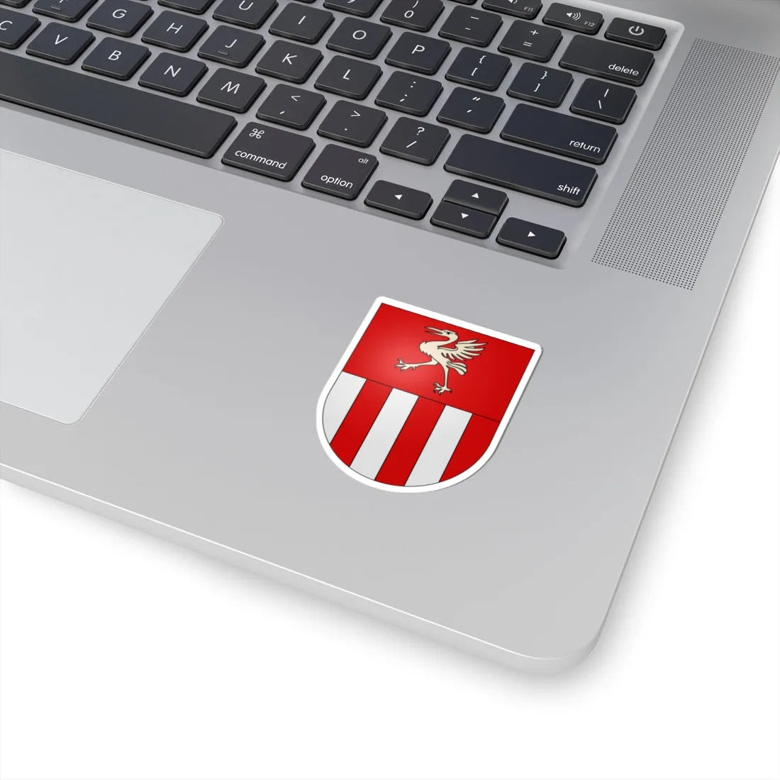 Morlon-coat of arms (Switzerland) (Coat of Arms) STICKER Vinyl Kiss-Cut Decal - The Sticker Space