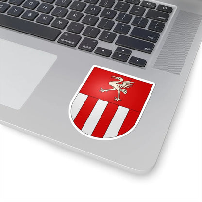 Morlon-coat of arms (Switzerland) (Coat of Arms) STICKER Vinyl Kiss-Cut Decal - The Sticker Space