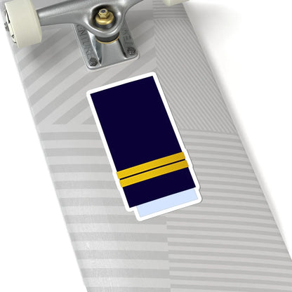 Morocco AirForce OF 1b Sleeve (Morocco) (Military Rank) STICKER Vinyl Kiss-Cut Decal - The Sticker Space