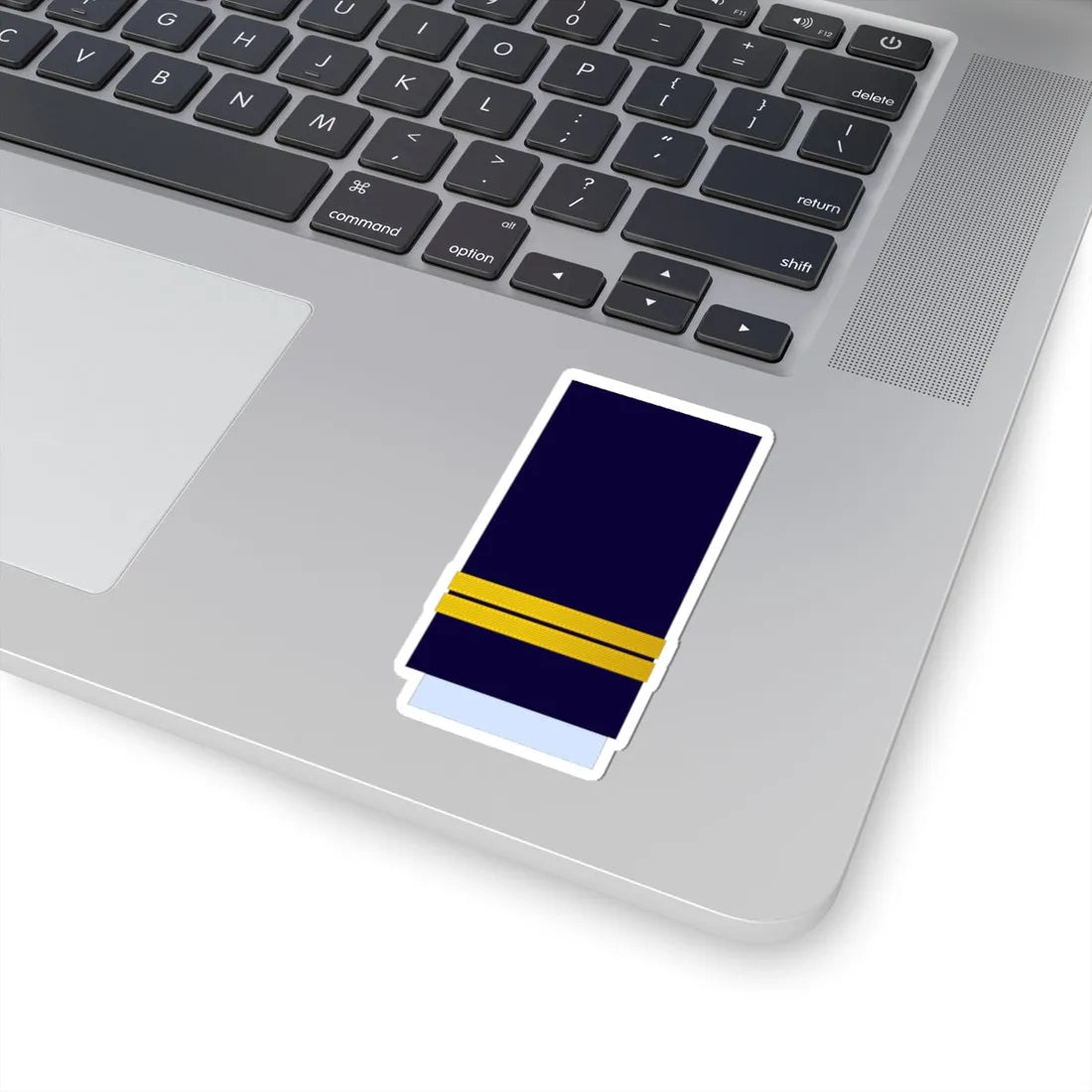 Morocco AirForce OF 1b Sleeve (Morocco) (Military Rank) STICKER Vinyl Kiss-Cut Decal - The Sticker Space