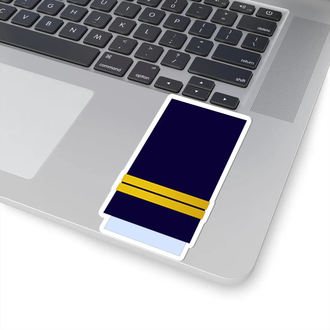 Morocco AirForce OF 1b Sleeve (Morocco) (Military Rank) STICKER Vinyl Kiss-Cut Decal - The Sticker Space