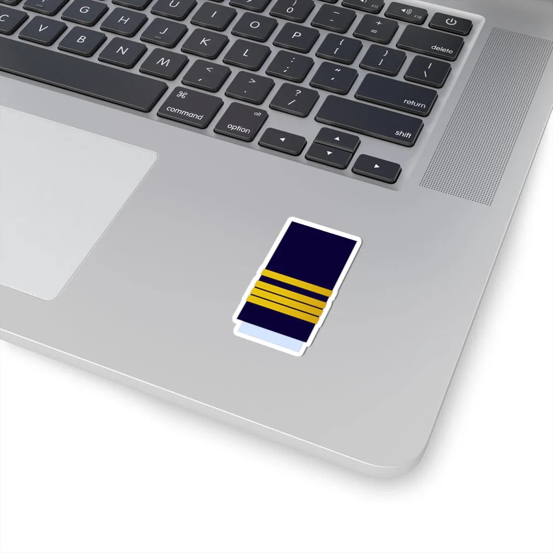 Morocco AirForce OF 3 Sleeve (Morocco) (Military Rank) STICKER Vinyl Kiss-Cut Decal - The Sticker Space