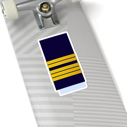 Morocco AirForce OF 5a Sleeve (Morocco) (Military Rank) STICKER Vinyl Kiss-Cut Decal - The Sticker Space