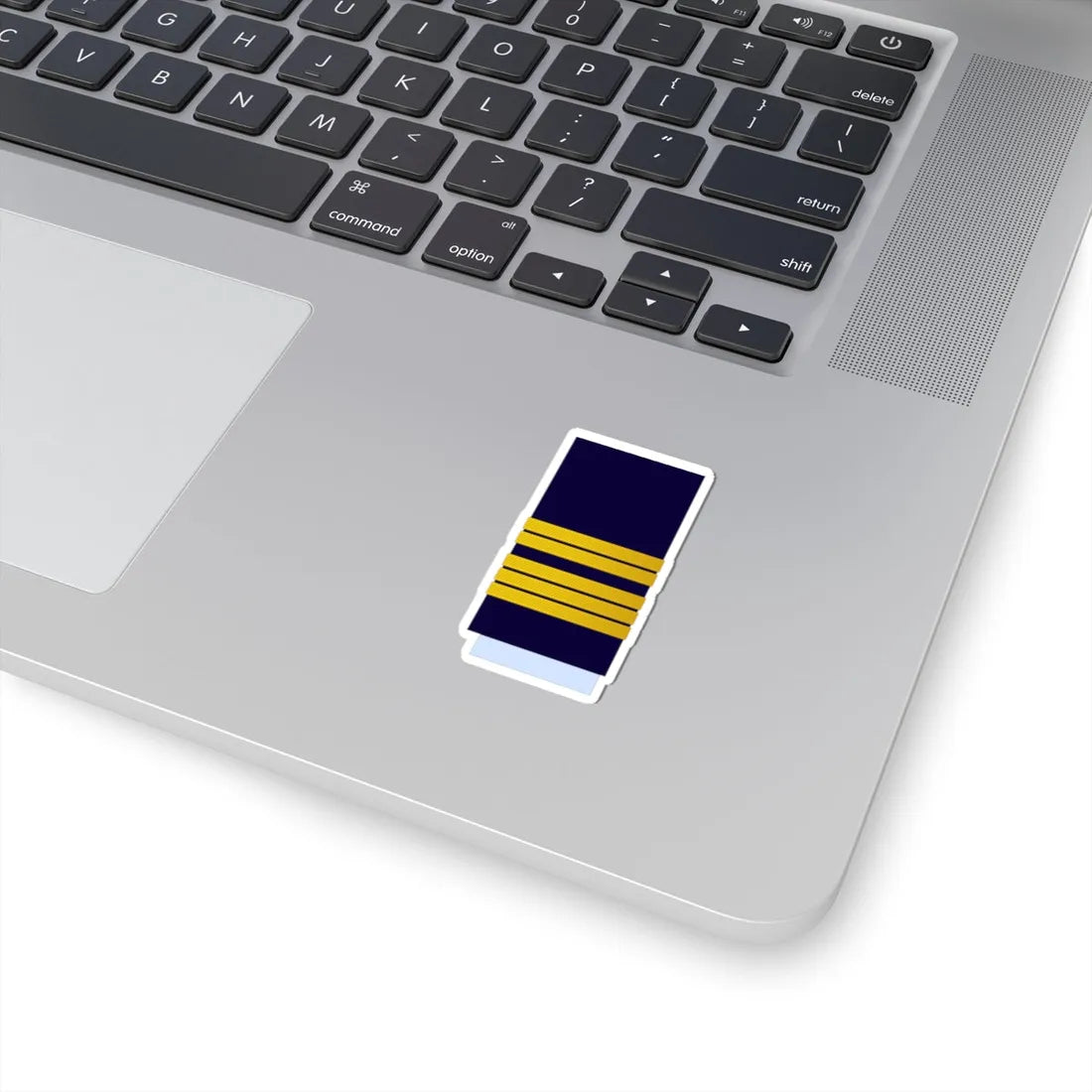 Morocco AirForce OF 5a Sleeve (Morocco) (Military Rank) STICKER Vinyl Kiss-Cut Decal - The Sticker Space