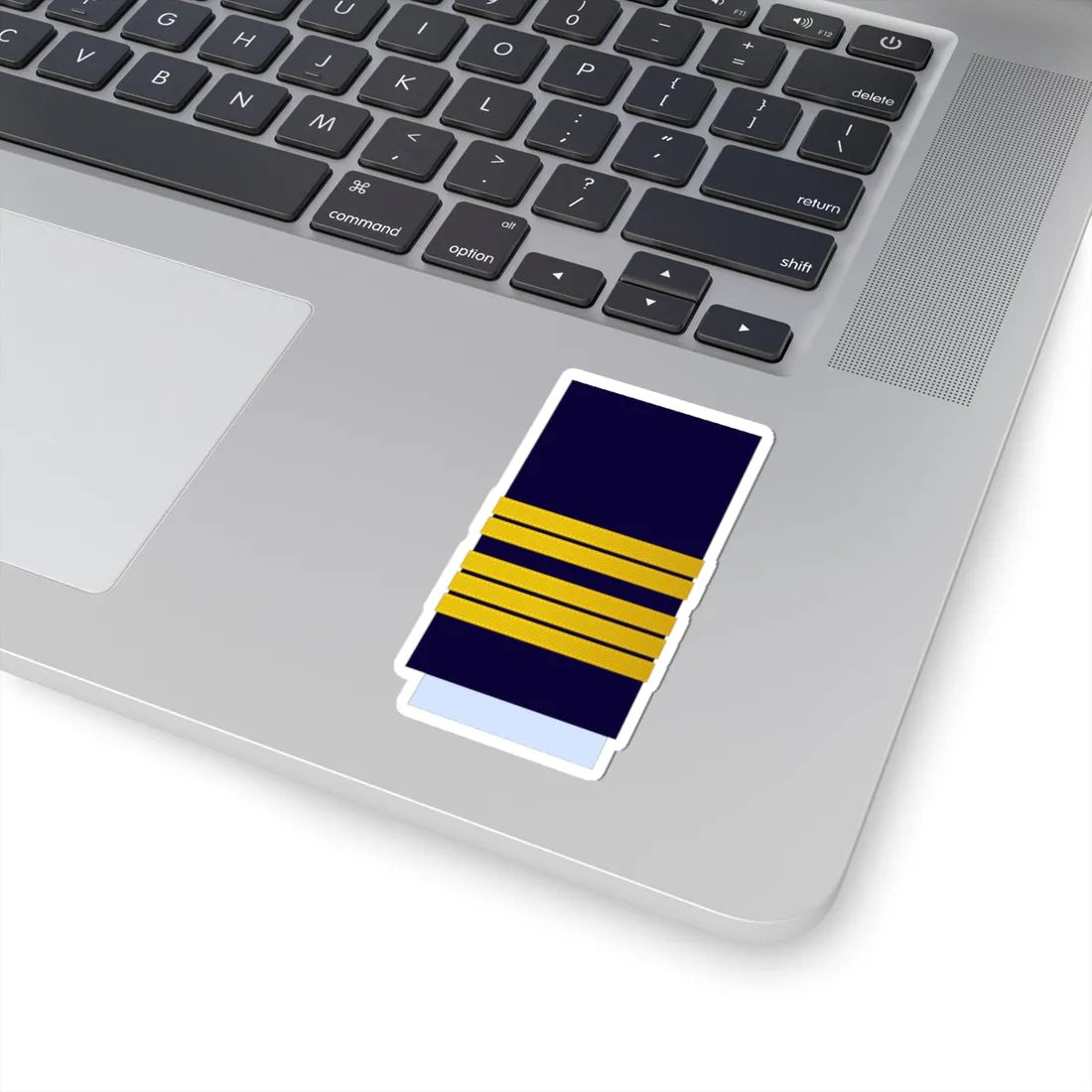 Morocco AirForce OF 5a Sleeve (Morocco) (Military Rank) STICKER Vinyl Kiss-Cut Decal - The Sticker Space