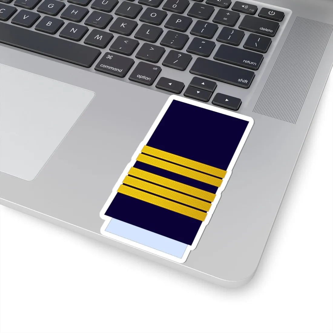 Morocco AirForce OF 5a Sleeve (Morocco) (Military Rank) STICKER Vinyl Kiss-Cut Decal - The Sticker Space